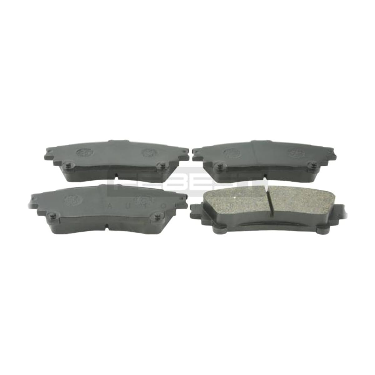 FEBEST Колодки тормозные 0101GGL15R (зад прав/лев)