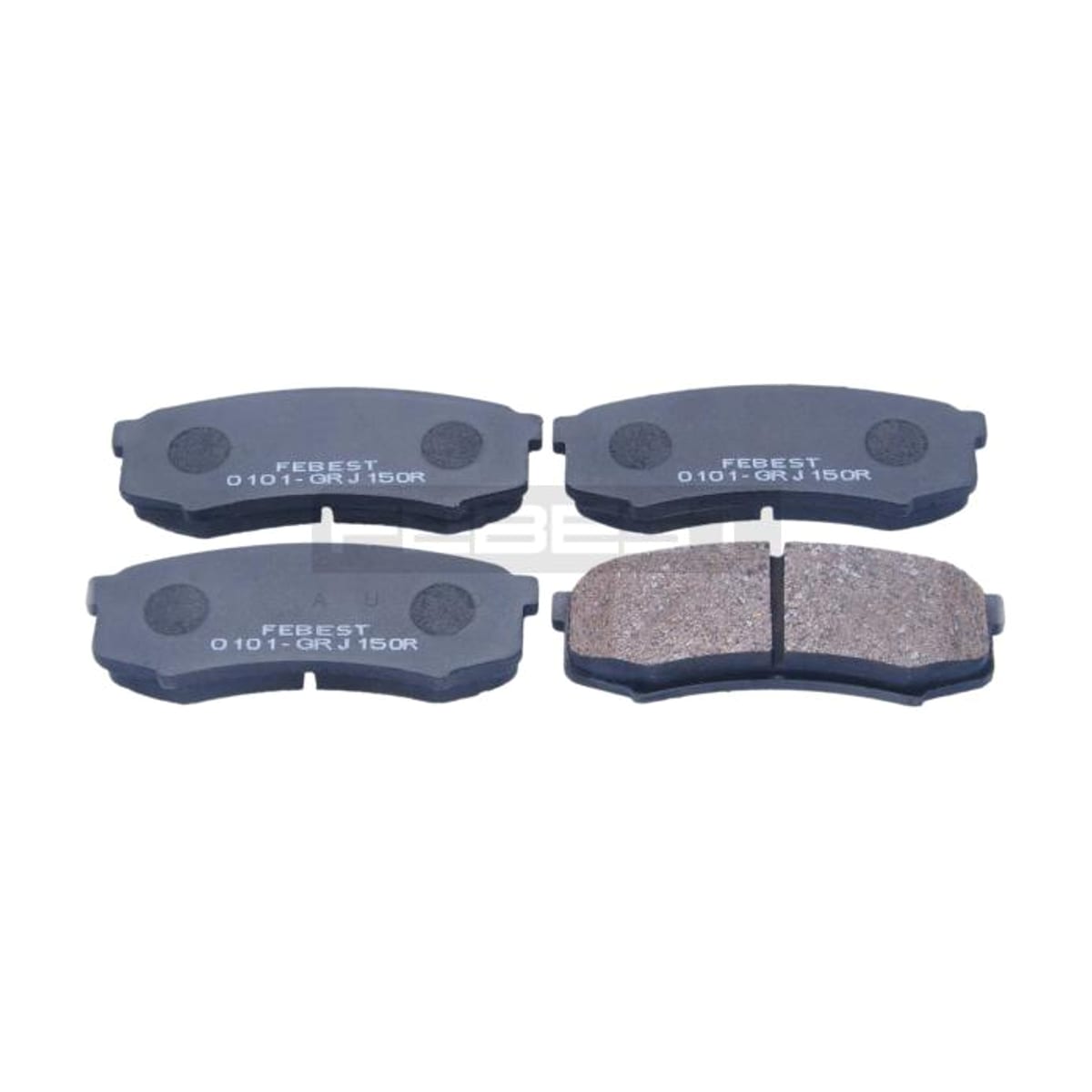 FEBEST Колодки тормозные 0101GRJ150R (зад прав/лев)