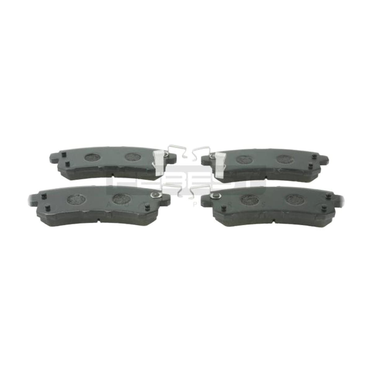 FEBEST Колодки тормозные 0201Y62R (зад прав/лев)