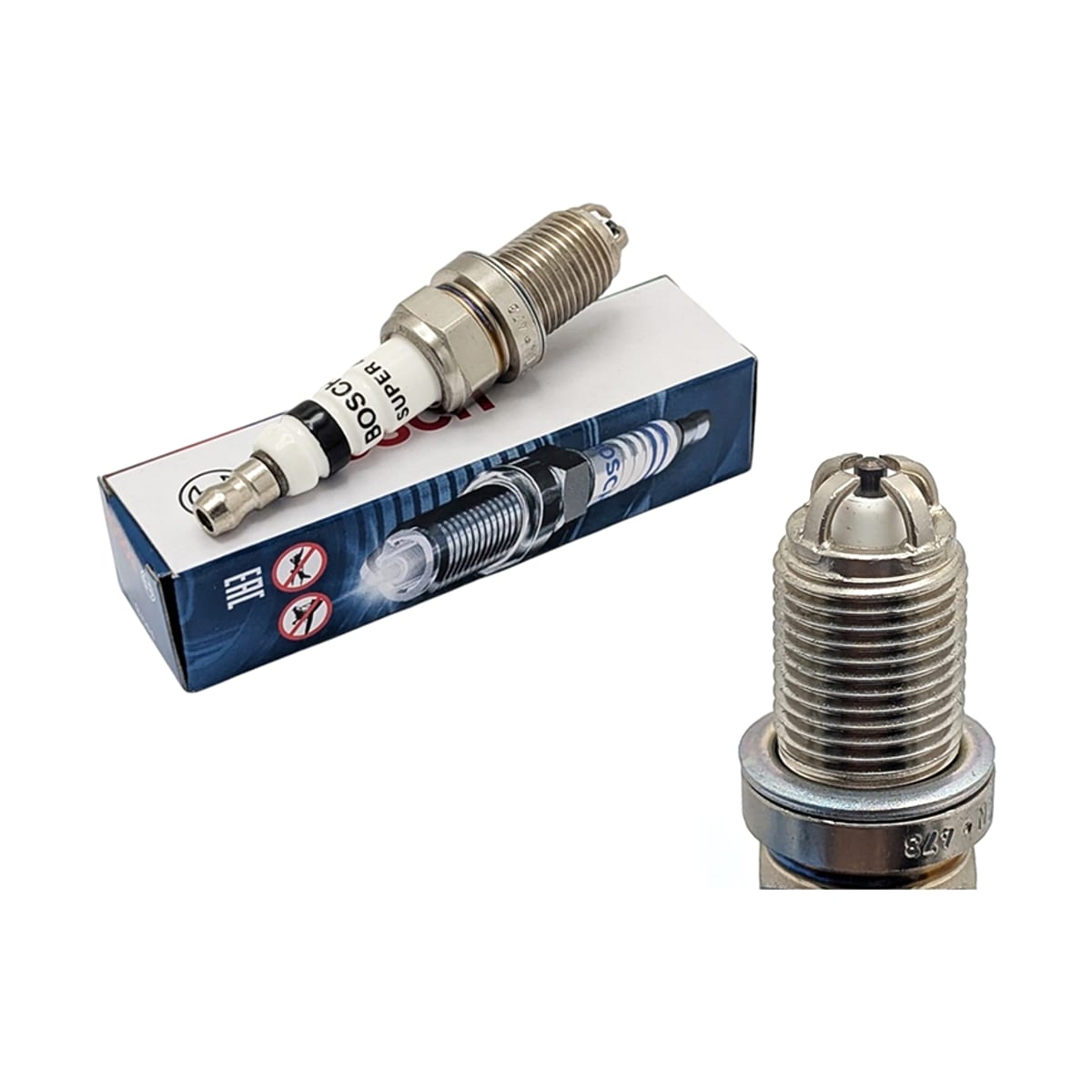 BOSCH Свеча зажигания Audi A3 96-13 / A4 94-15 (AJQ/APP/ARY/AUQ/AGU/ARZ/AGN/AUL/BAM/BLP/PLY) 0242232501