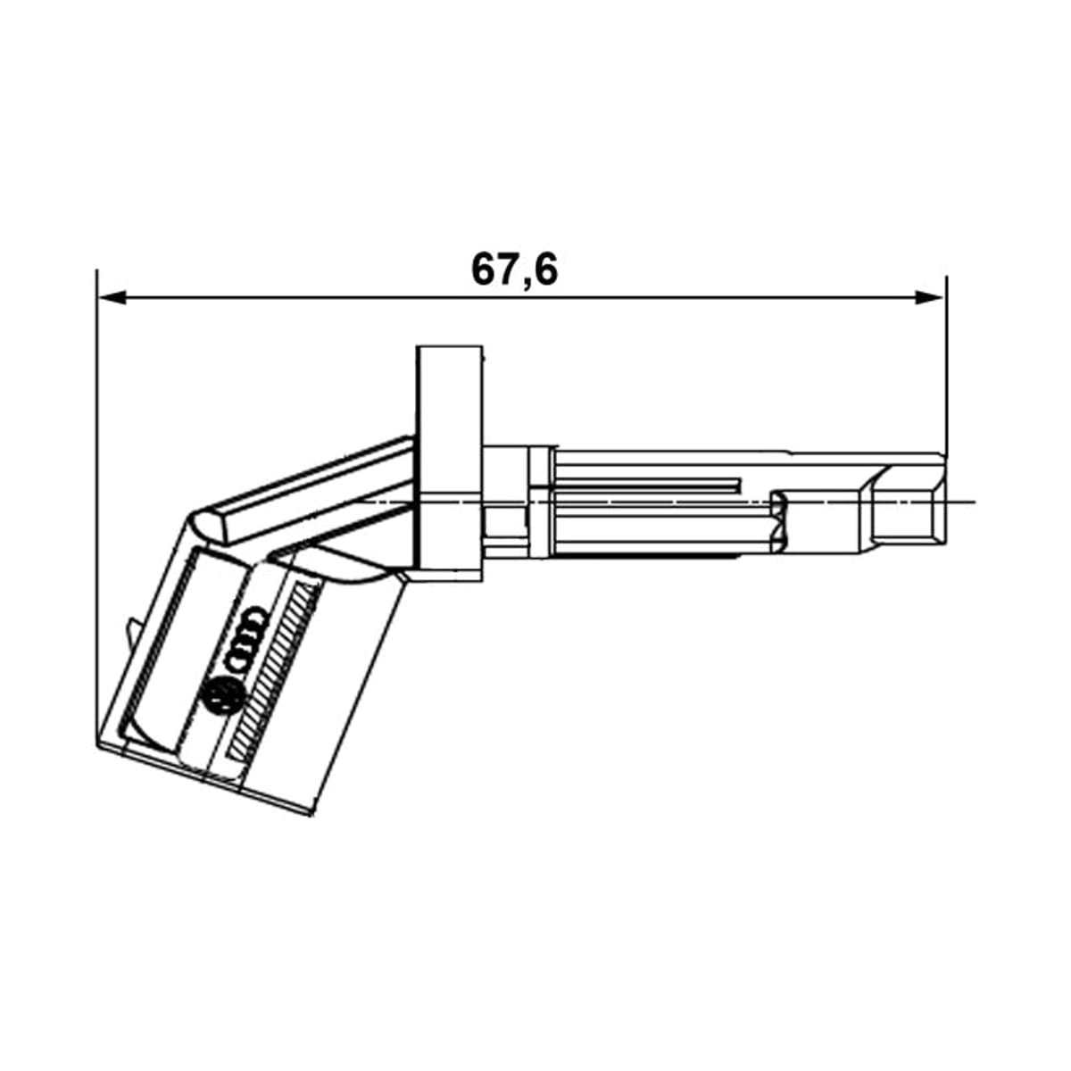 BOSCH Датчик ABS 0265007928