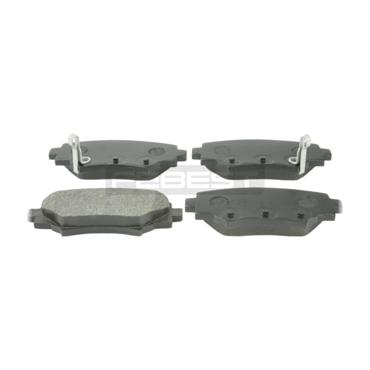FEBEST Колодки тормозные 0501BMR (зад прав/лев)