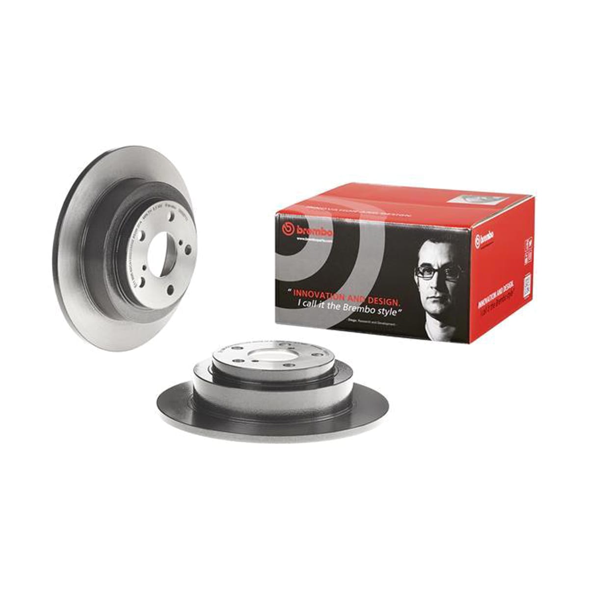 BREMBO Диск тормозной UV Coated 08689711 (зад)