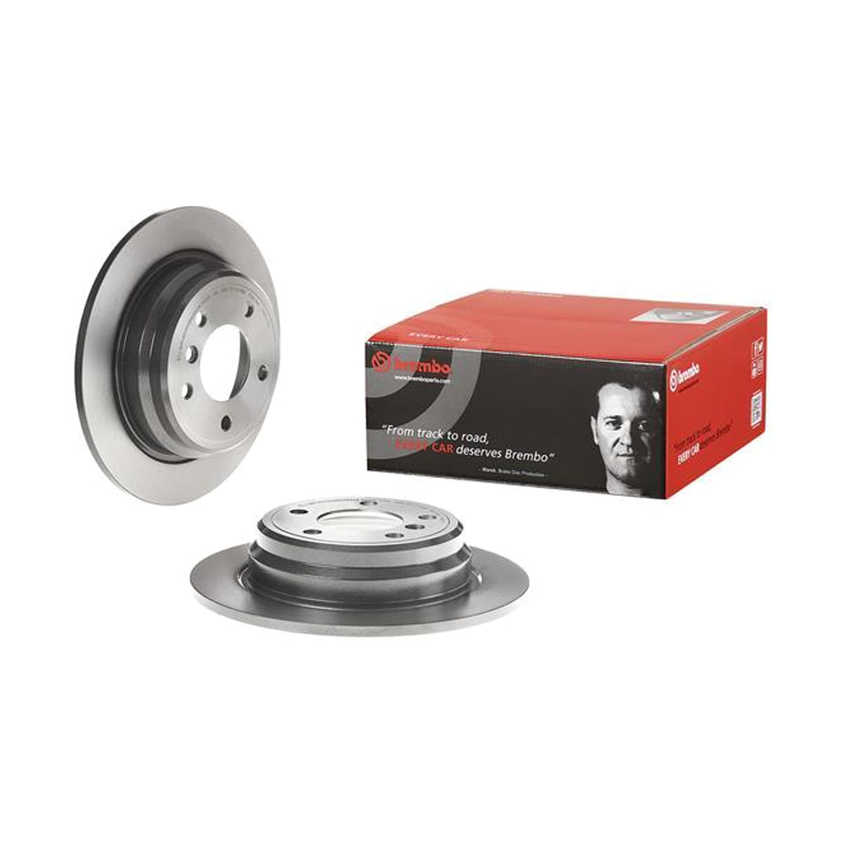 BREMBO Диск тормозной UV Coated 08691711 (зад)