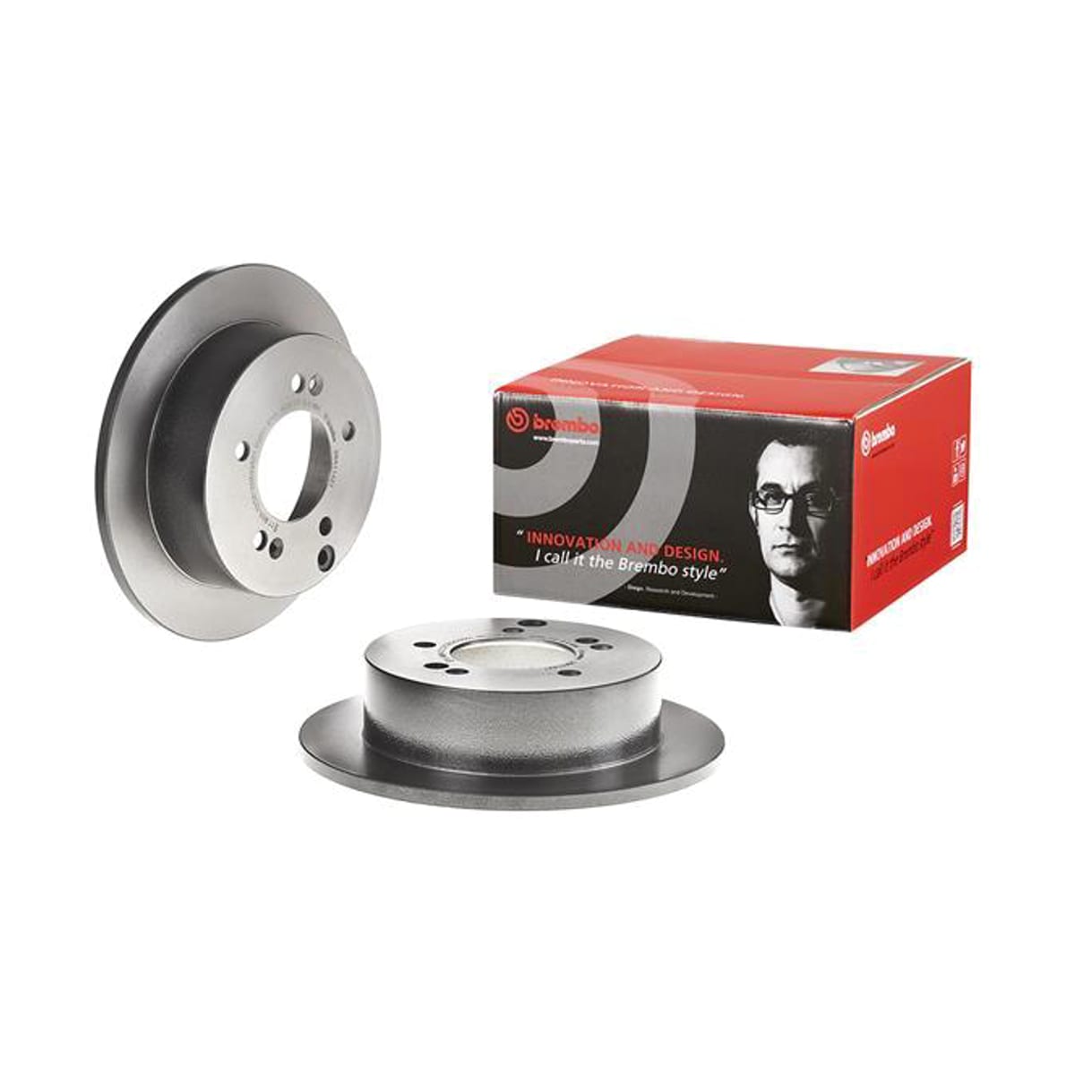 BREMBO Диск тормозной UV Coated 08A11421 (зад)