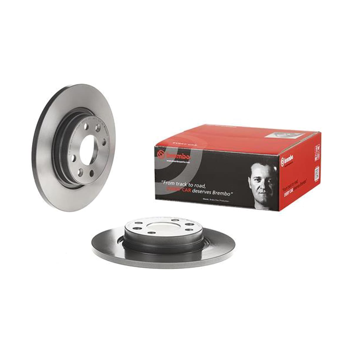 BREMBO Диск тормозной UV Coated 08A26811 (перед)
