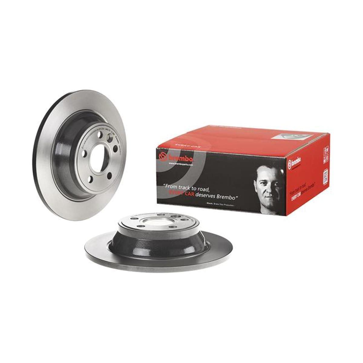 BREMBO Диск тормозной UV Coated 08A53611 (зад)