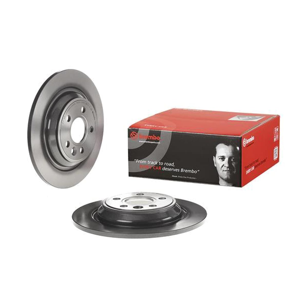 BREMBO Диск тормозной UV Coated 08A53711 (зад)
