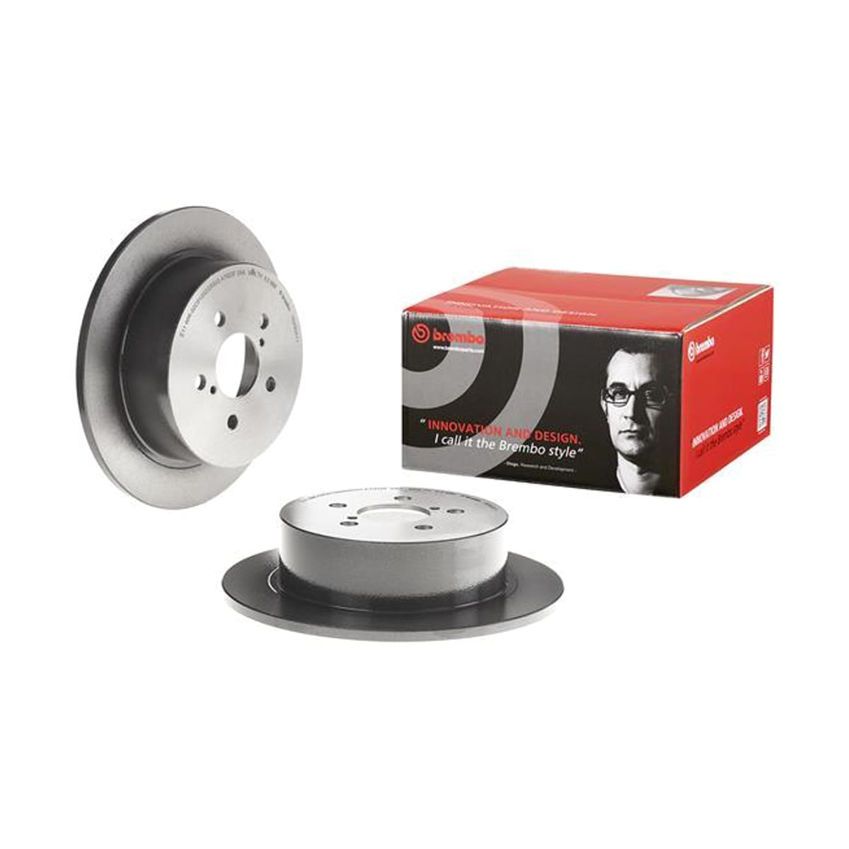 BREMBO Диск тормозной UV Coated 08A60511 (зад)