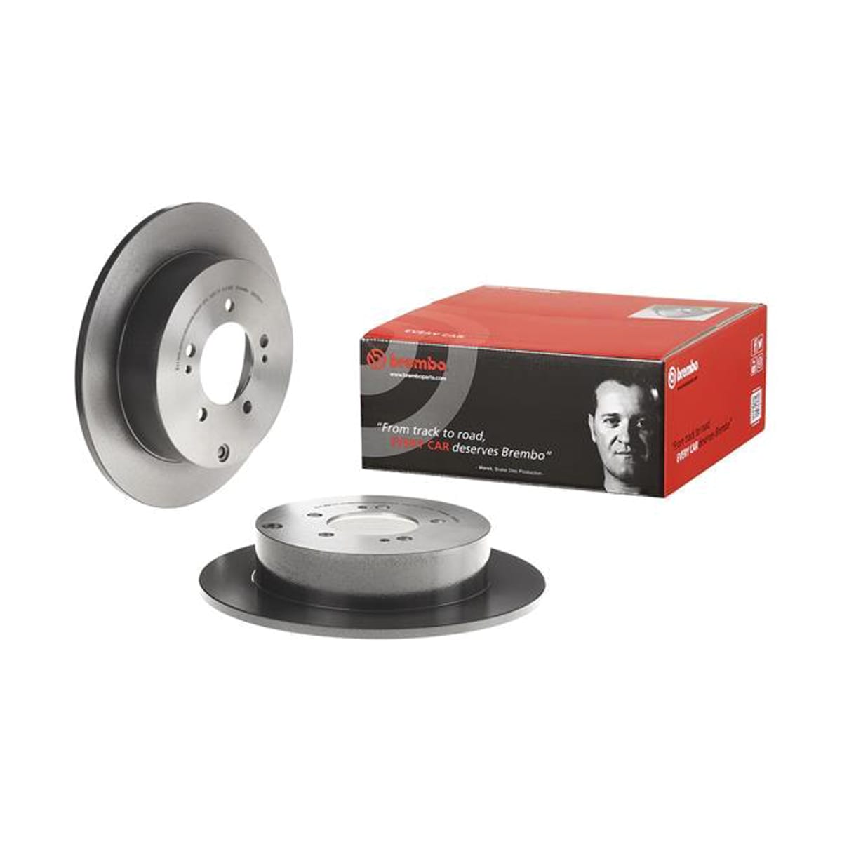 BREMBO Диск тормозной UV Coated 08A75511 (зад)