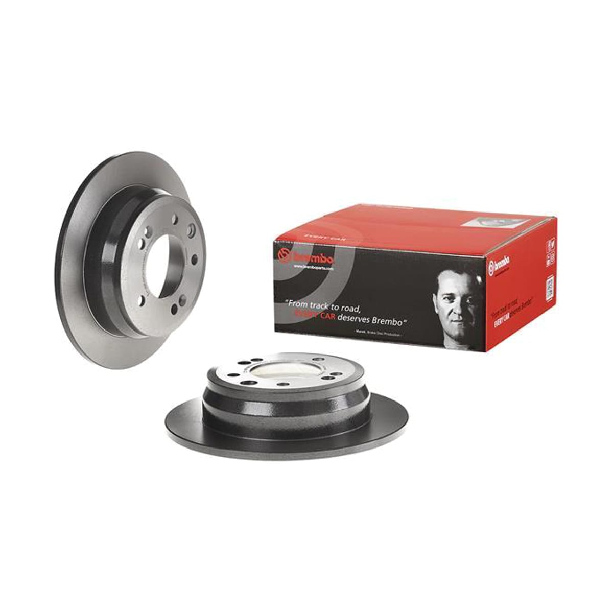 BREMBO Диск тормозной UV Coated 08A86911 (зад)