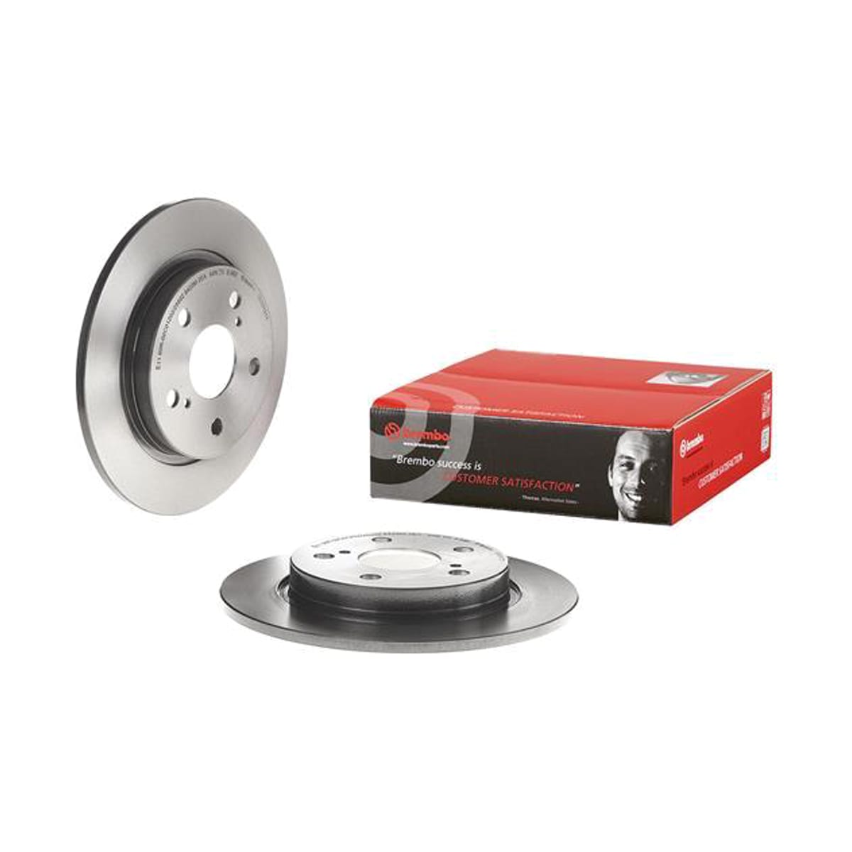 BREMBO Диск тормозной UV Coated 08A91211 (зад)