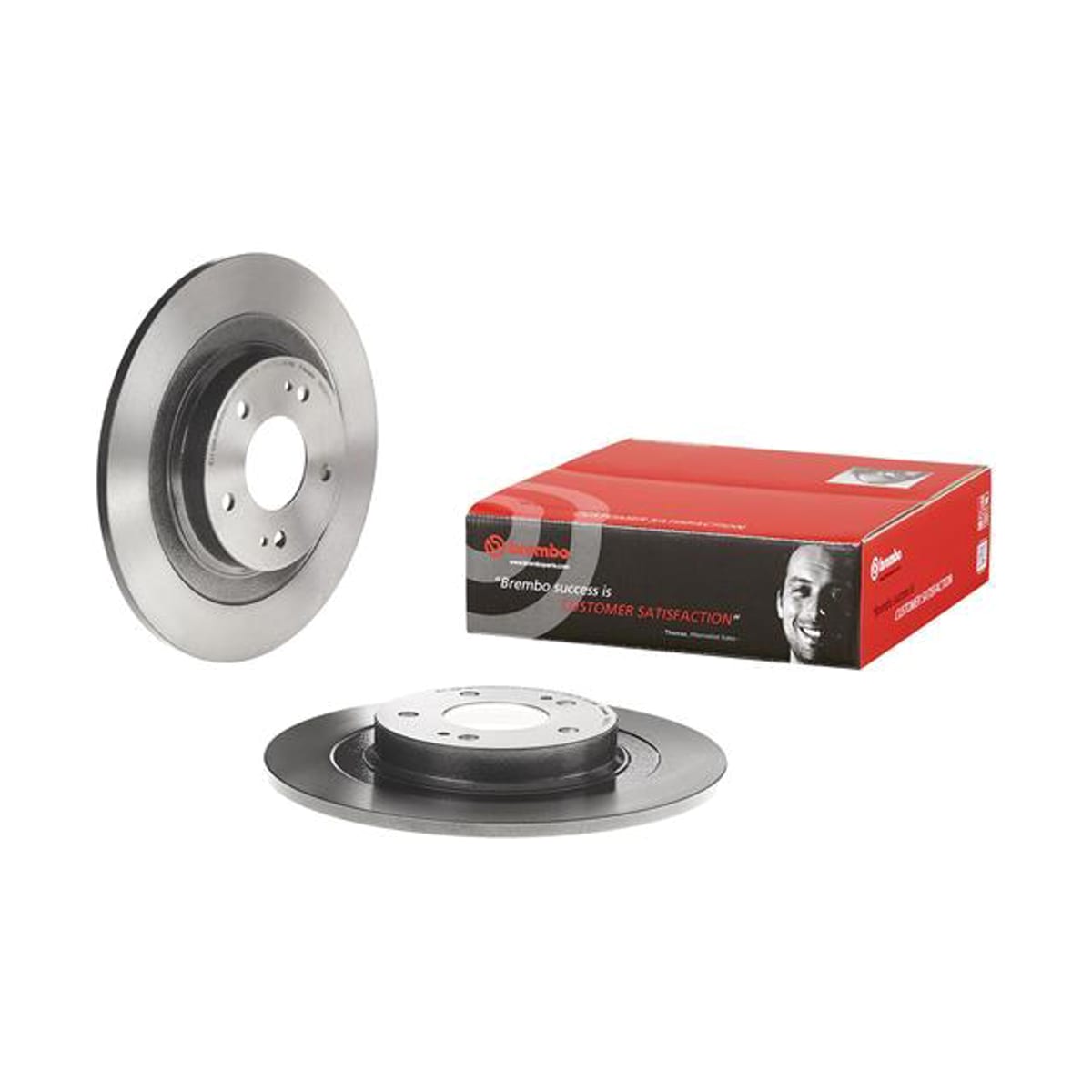 BREMBO Диск тормозной UV Coated 08N26711 (зад)