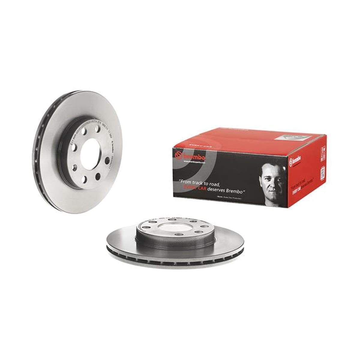 BREMBO Диск тормозной UV Coated 09309011 (перед)
