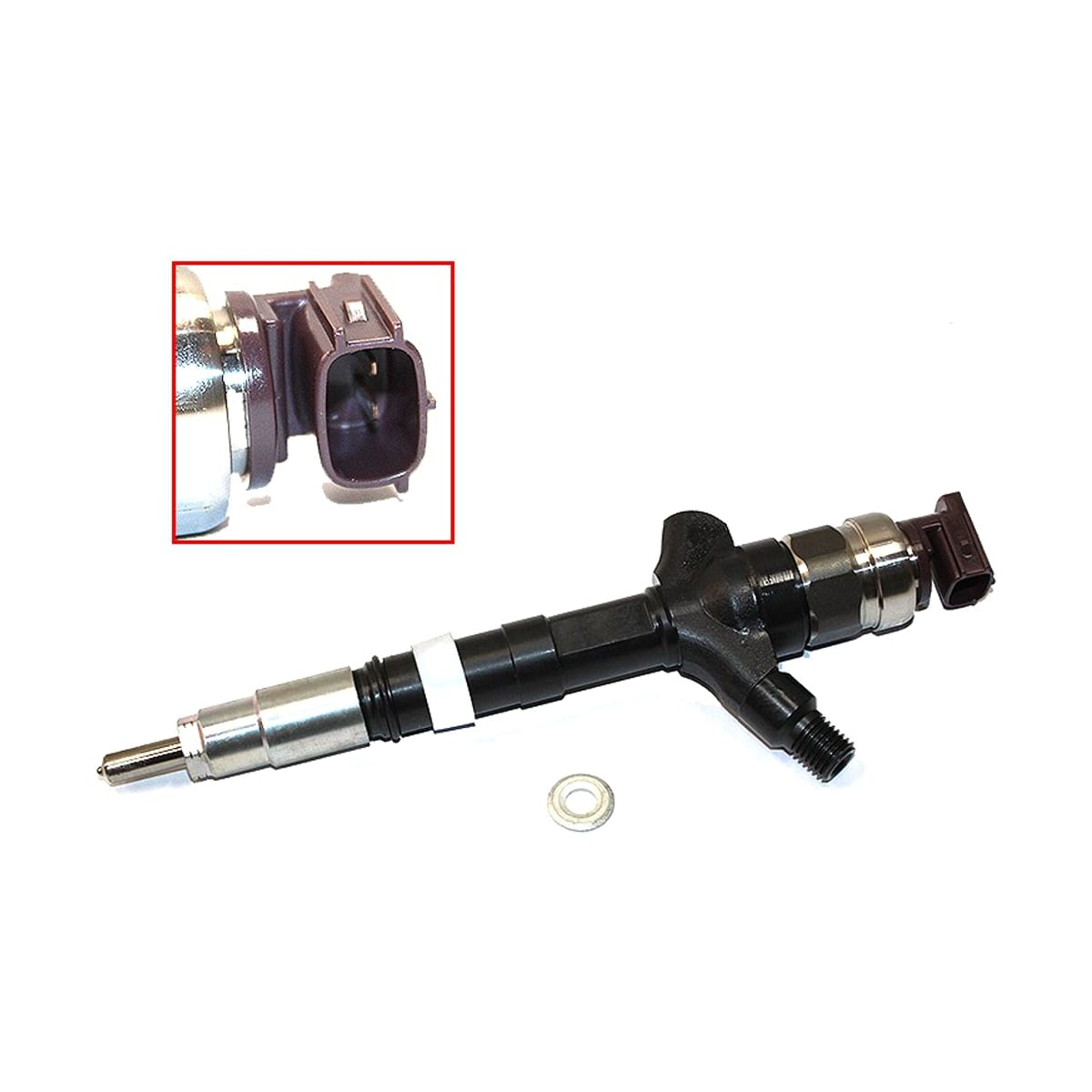 DENSO Форсунка топливная дизель Toyota Land Cruiser Prado (J120) 02-09 / Hilux Surf 02-05 1KDFTV 0950005250