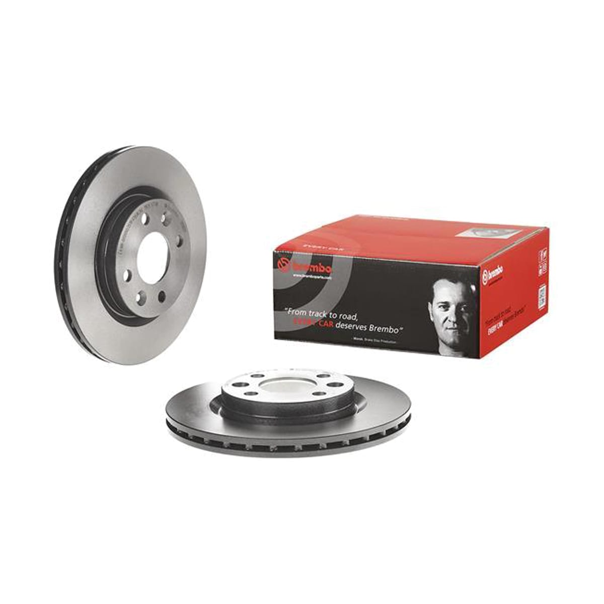 BREMBO Диск тормозной UV Coated 09580221 (перед)