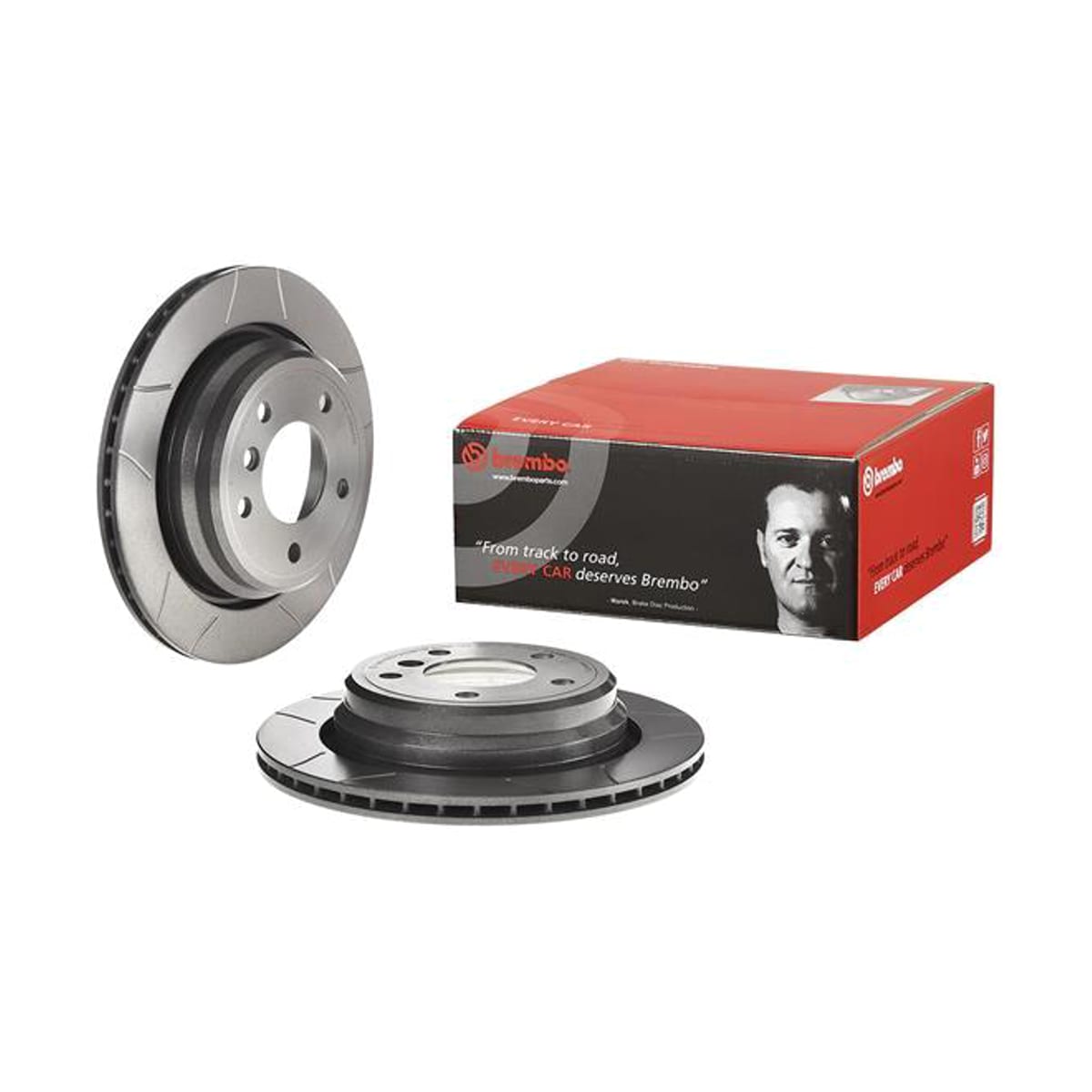 BREMBO Диск тормозной 09684175 (зад)
