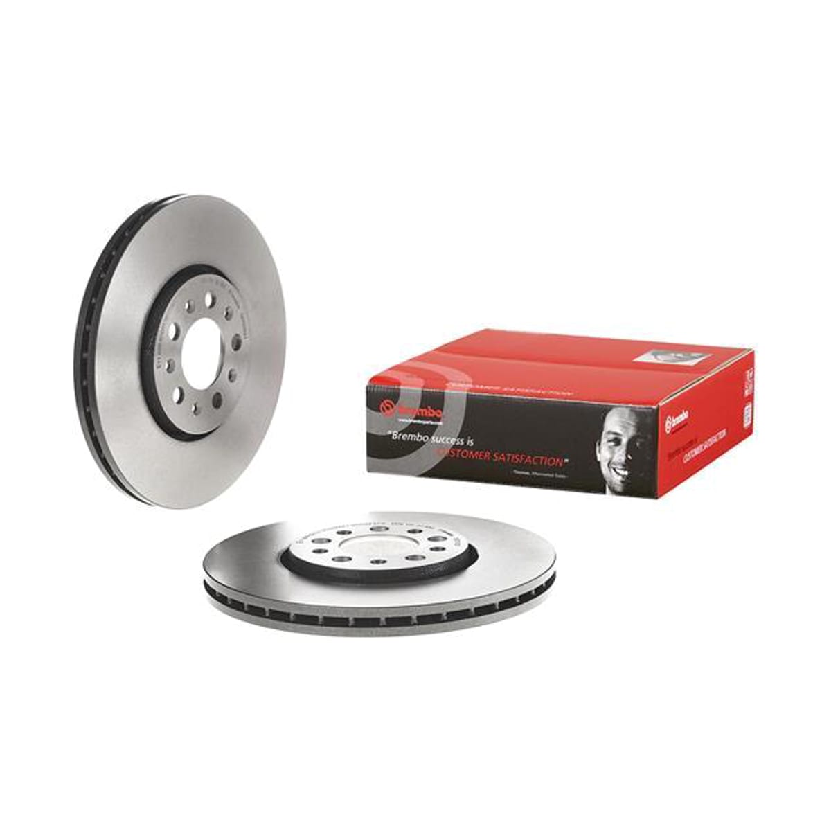 BREMBO Диск тормозной UV Coated 09701021 (перед)