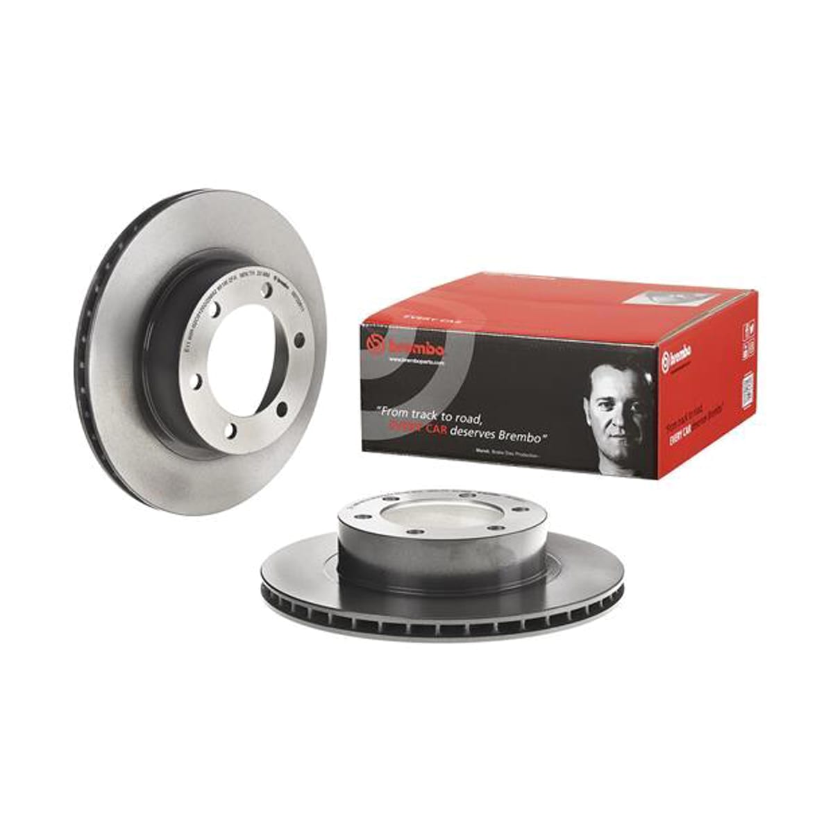 BREMBO Диск тормозной UV Coated 09722611 (перед)