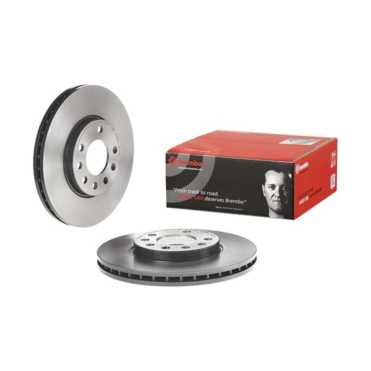 BREMBO Диск тормозной UV Coated 09762911 (перед)