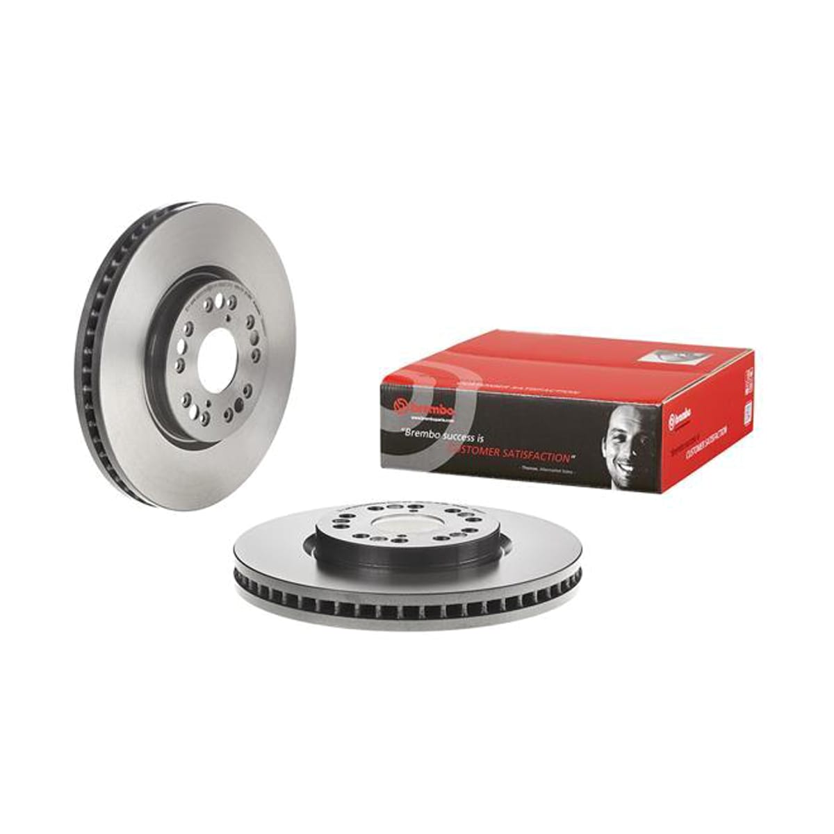 BREMBO Диск тормозной UV Coated 09840211 (перед)