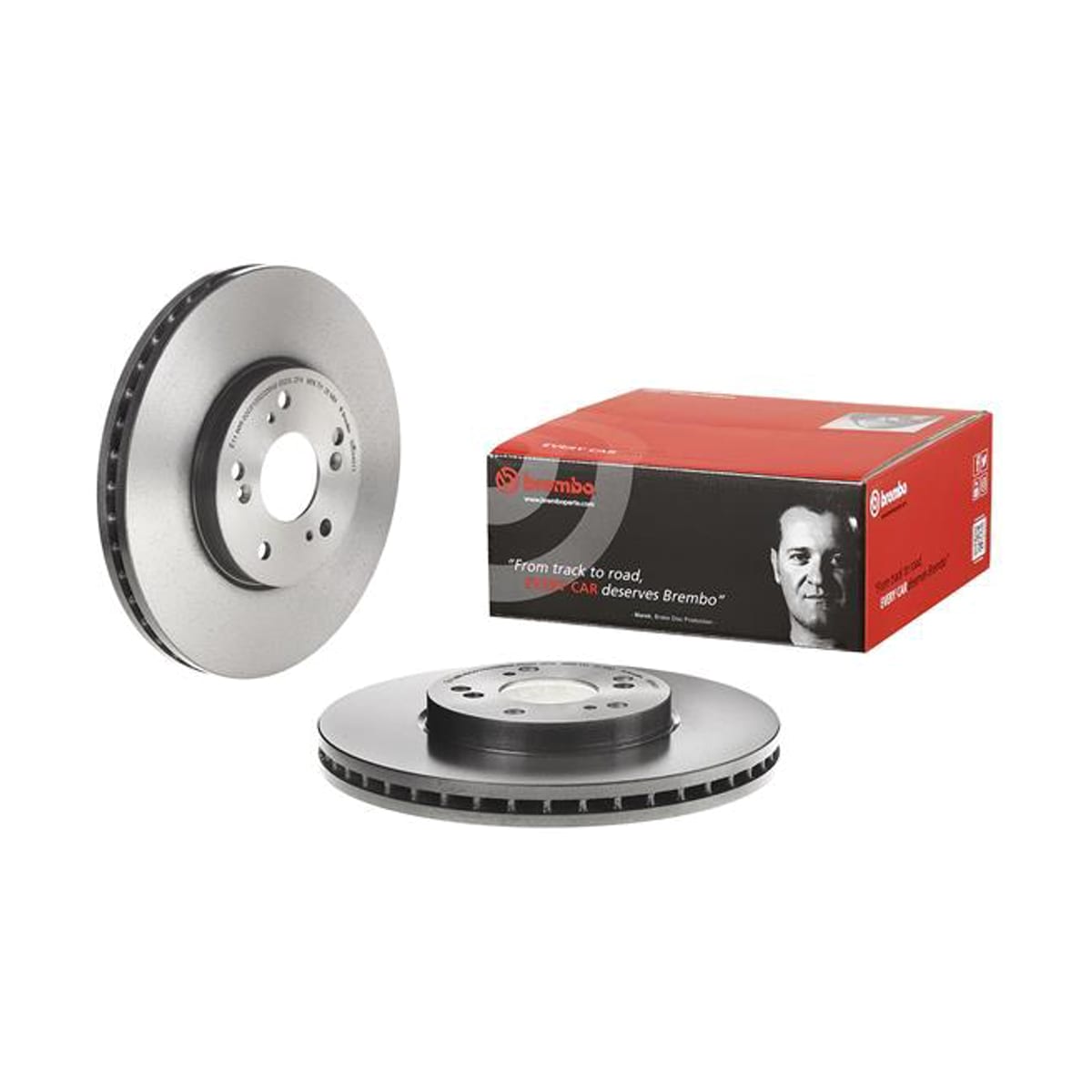 BREMBO Диск тормозной UV Coated 09884011 (перед)