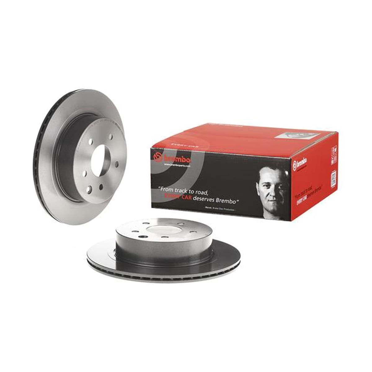 BREMBO Диск тормозной UV Coated 09896921 (зад)