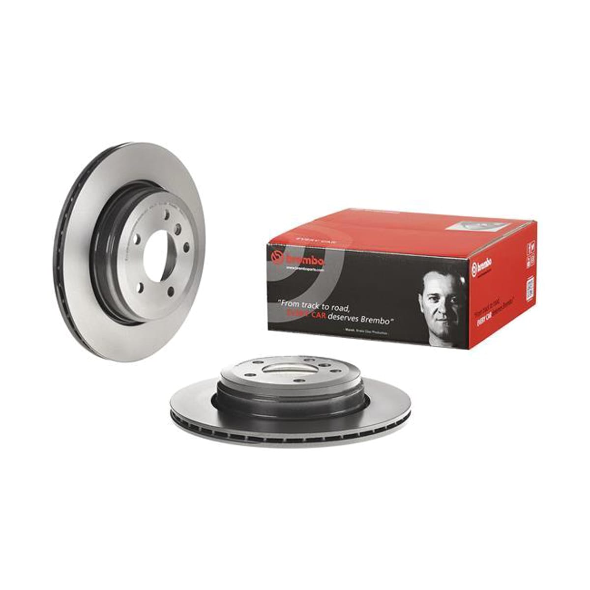 BREMBO Диск тормозной UV Coated 09942511 (зад)