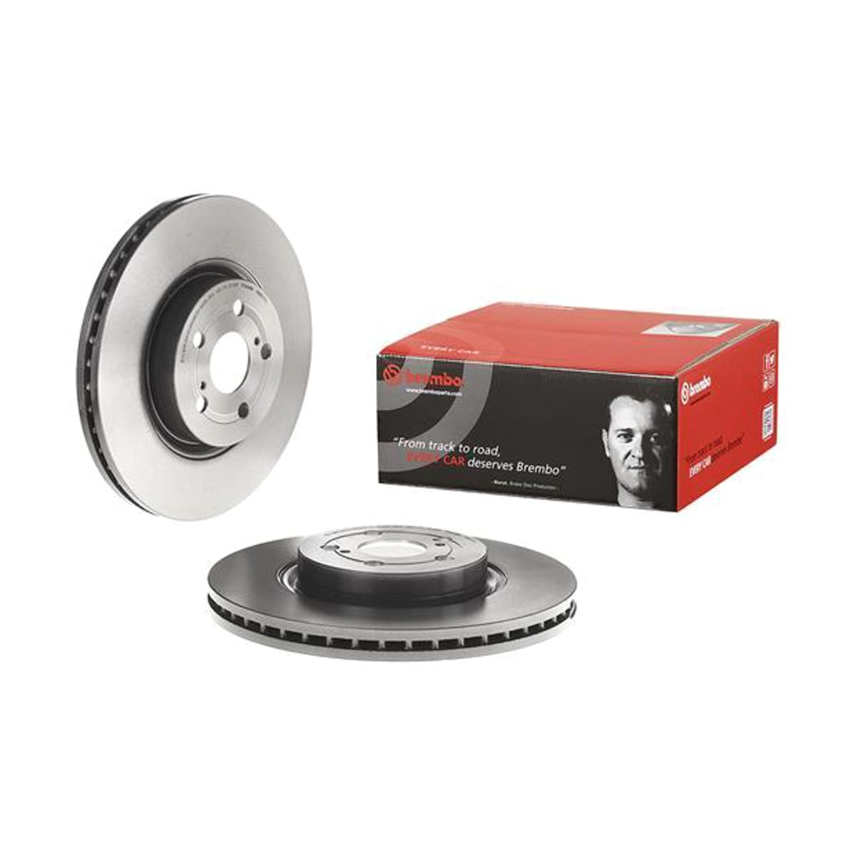 BREMBO Диск тормозной UV Coated 09981711 (перед)