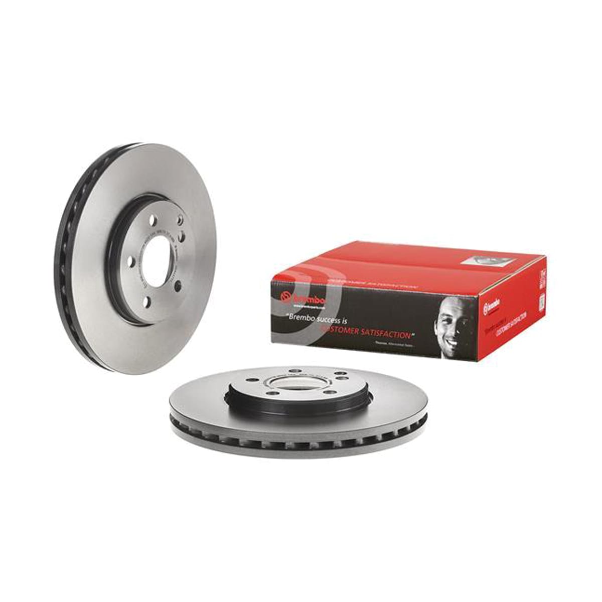 BREMBO Диск тормозной UV Coated 09A44711 (перед)