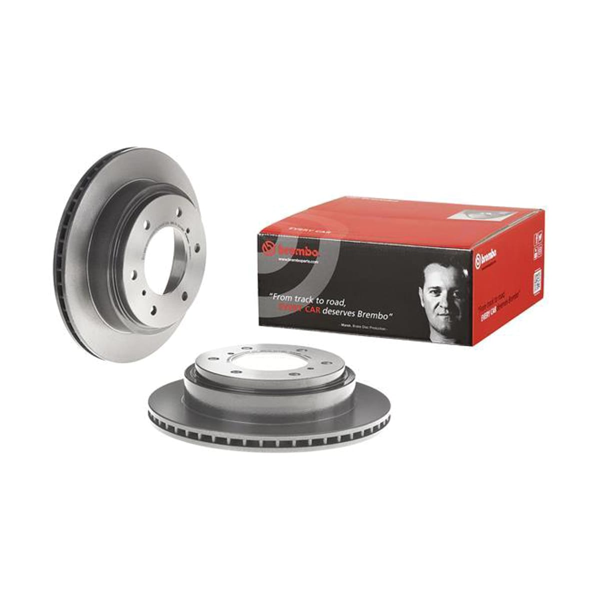 BREMBO Диск тормозной UV Coated 09A45011 (зад)