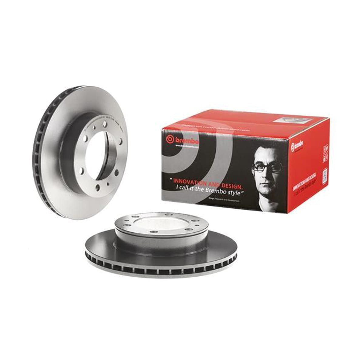 BREMBO Диск тормозной UV Coated 09A63411 (перед)