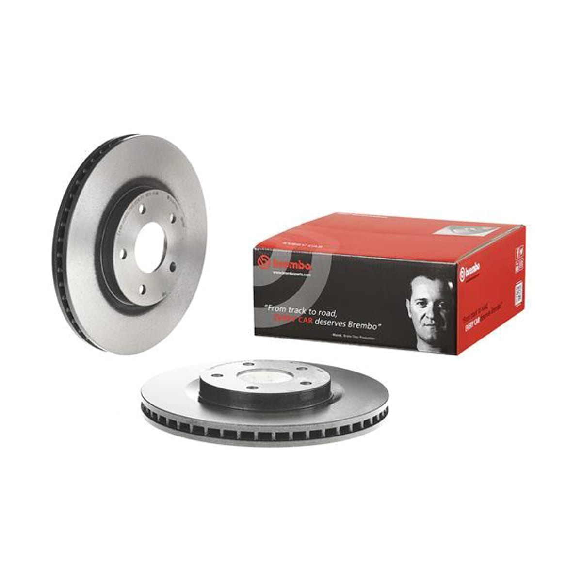 BREMBO Диск тормозной UV Coated 09A71611 (перед)