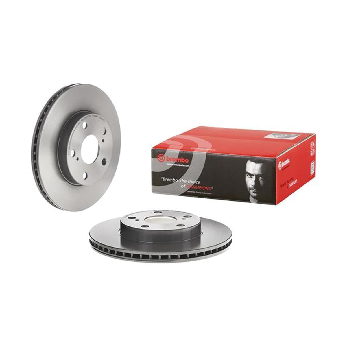 BREMBO Диск тормозной UV Coated 09A86411 (перед)