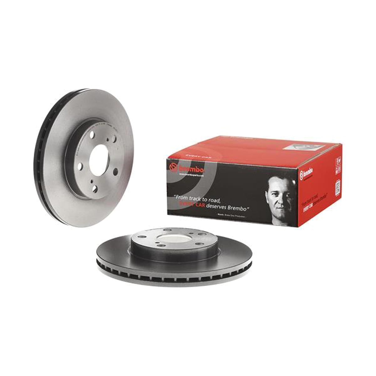 BREMBO Диск тормозной UV Coated 09A86511 (перед)
