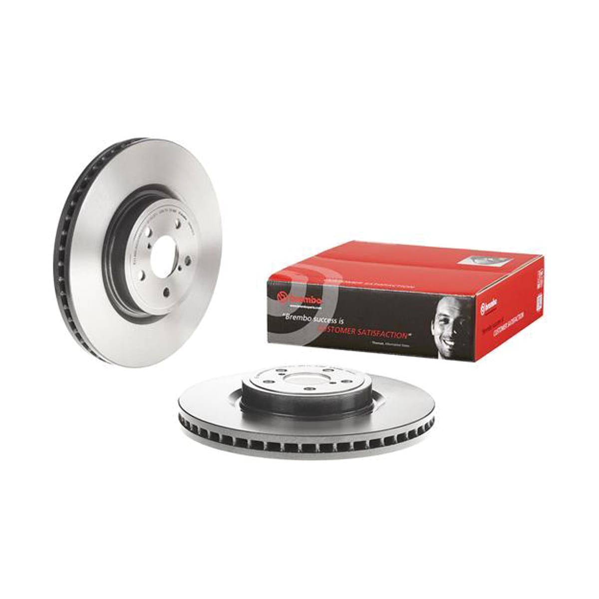 BREMBO Диск тормозной UV Coated 09A87011 (перед)