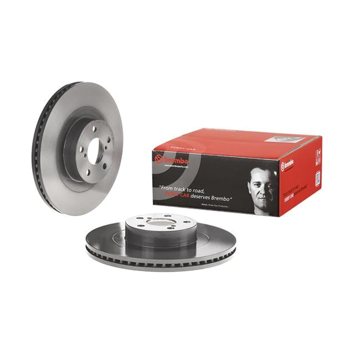 BREMBO Диск тормозной UV Coated 09A92111 (перед)