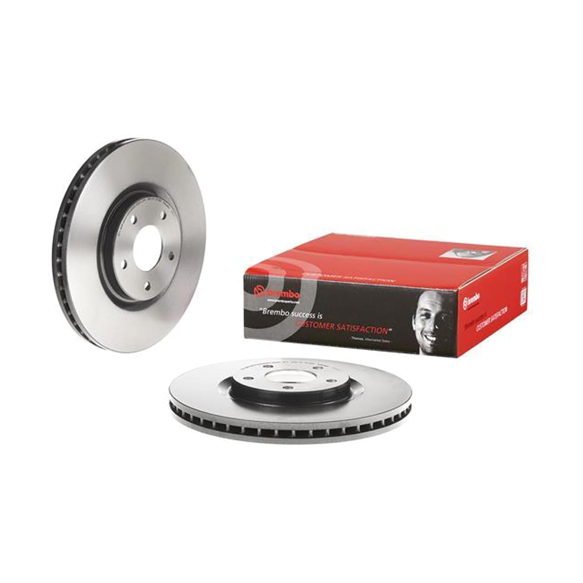 BREMBO Диск тормозной UV Coated 09B35411 (перед)