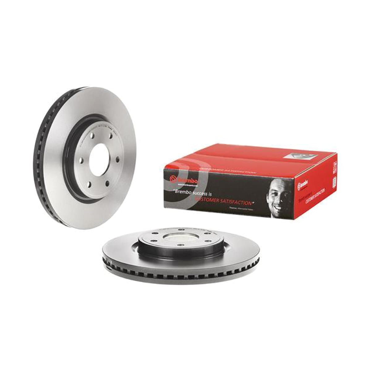 BREMBO Диск тормозной UV Coated 09B54511 (перед)