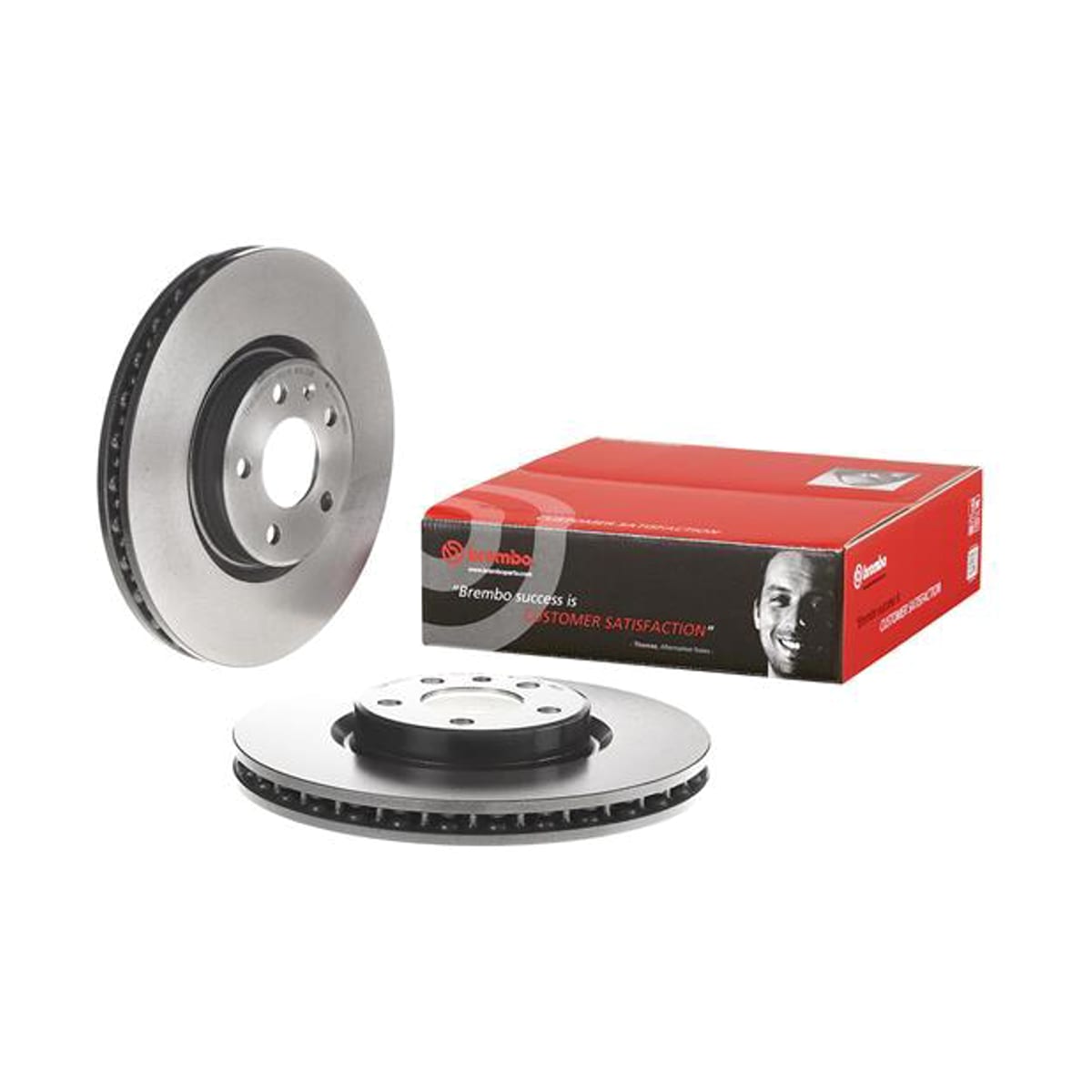 BREMBO Диск тормозной UV Coated 09B82211 (перед)