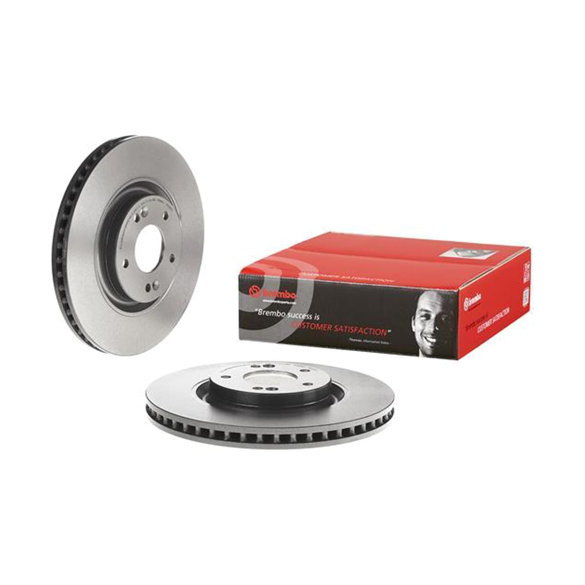 BREMBO Диск тормозной UV Coated 09C24511 (перед)