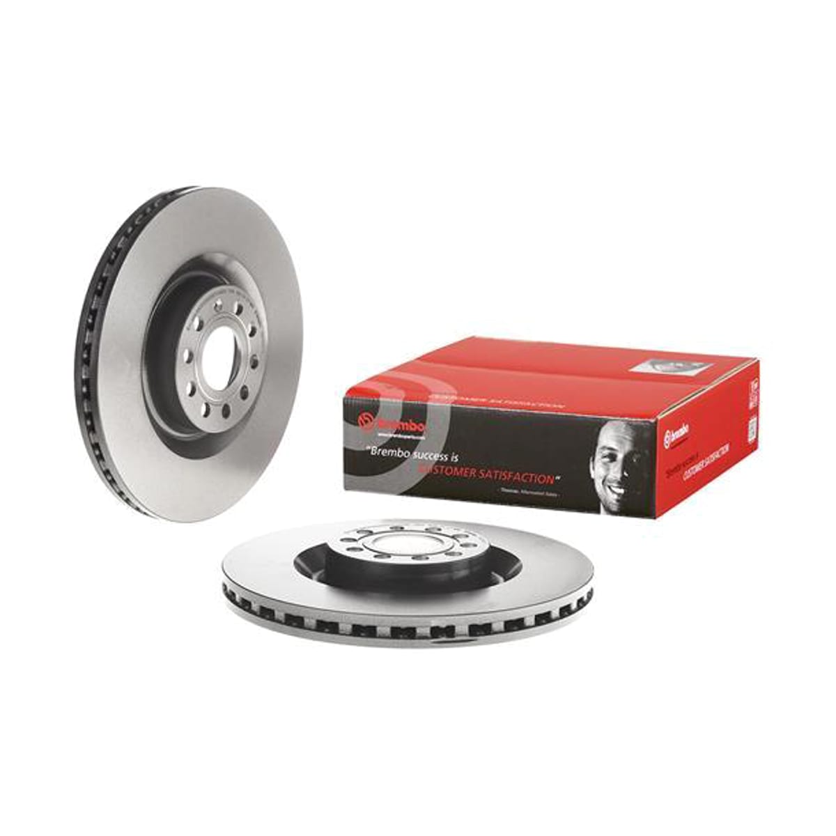 BREMBO Диск тормозной UV Coated 09C89211 (перед)