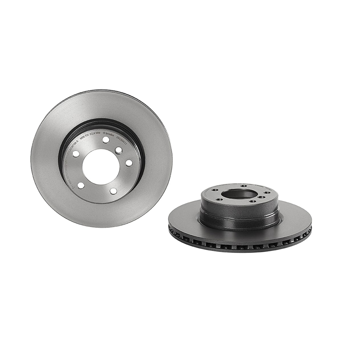 BREMBO Диск тормозной UV Coated 09C89411 (перед)