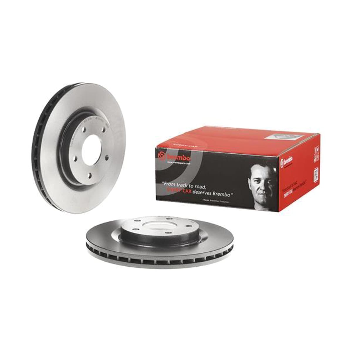BREMBO Диск тормозной UV Coated 09N26411 (перед)