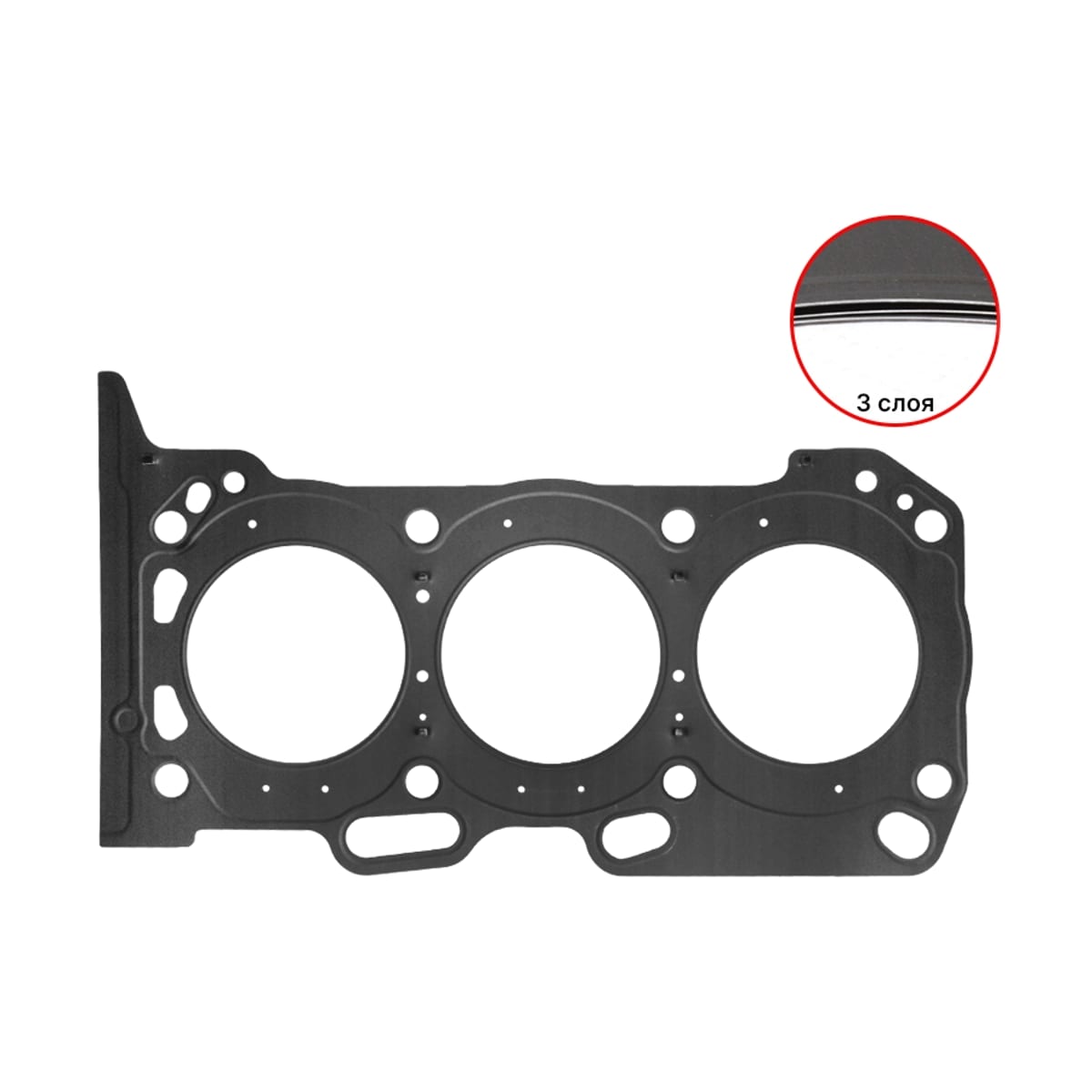 Прокладка головки блока цилиндров Toyota Crown 03-18 / Lexus GS 05-12 3GRFE;3GRFSE;5GRFE 1111531041