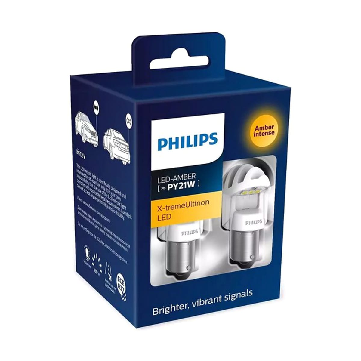 Деталь Лампа светодиодная LED PY21+SmartCanbus XM BAU15s PHILIPS