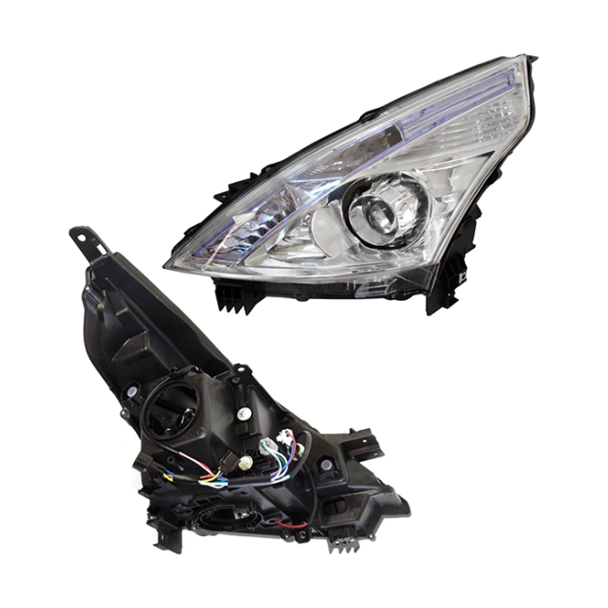 DEPO Фара Nissan Teana 11-14 (Слева/ Ксенон/ С электрокорректором) 1151123LMLDHM