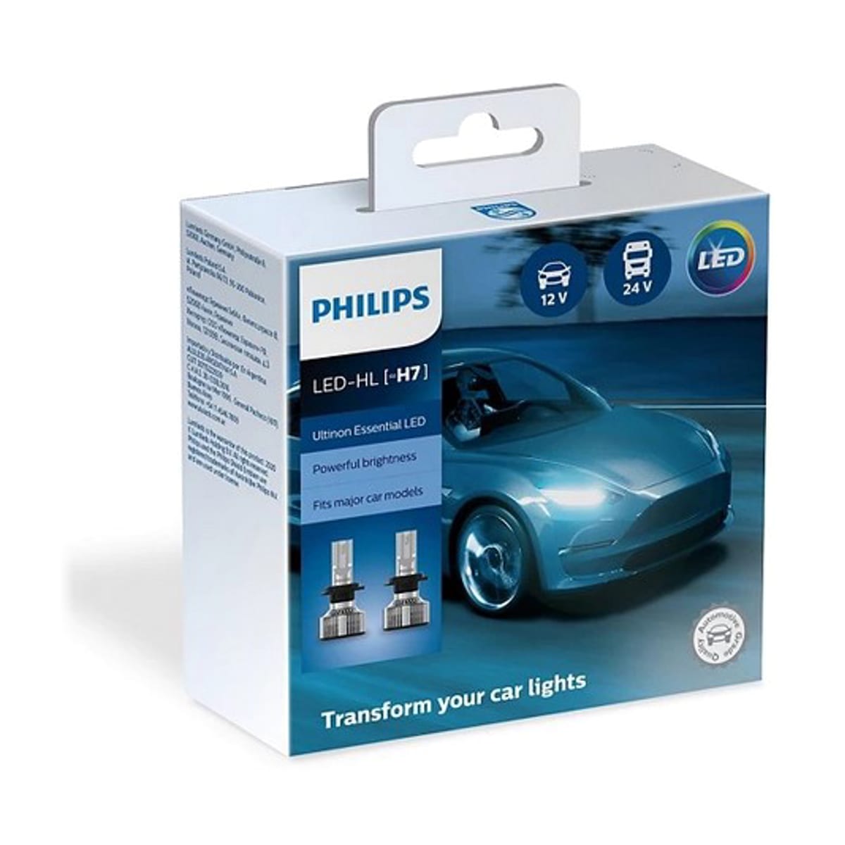 Деталь Лампа светодиодная LED H7 12В/24В 6500К X2 PHILIPS