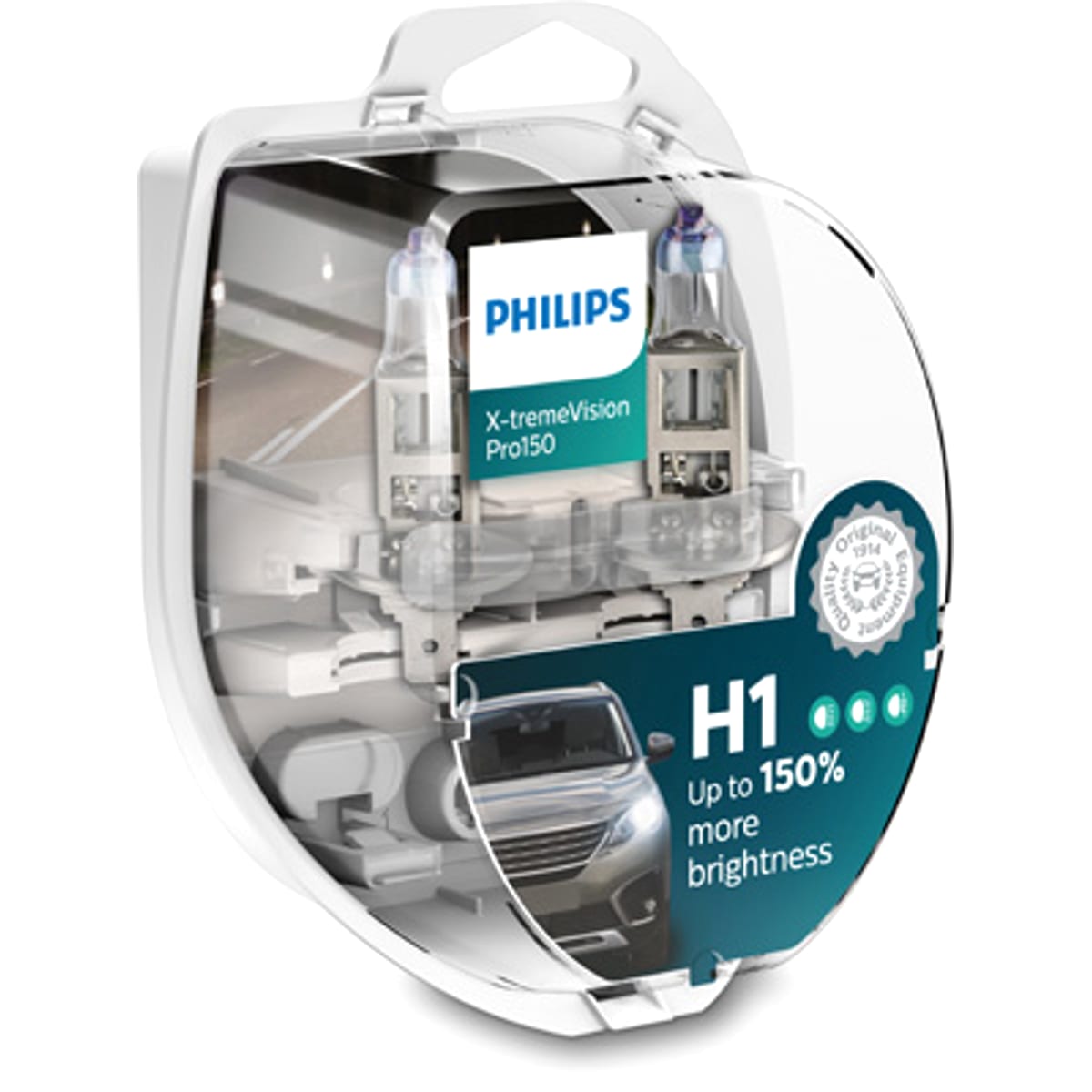 Деталь Лампа H1 X-treme Vision Pro150 S2 2шт PHILIPS