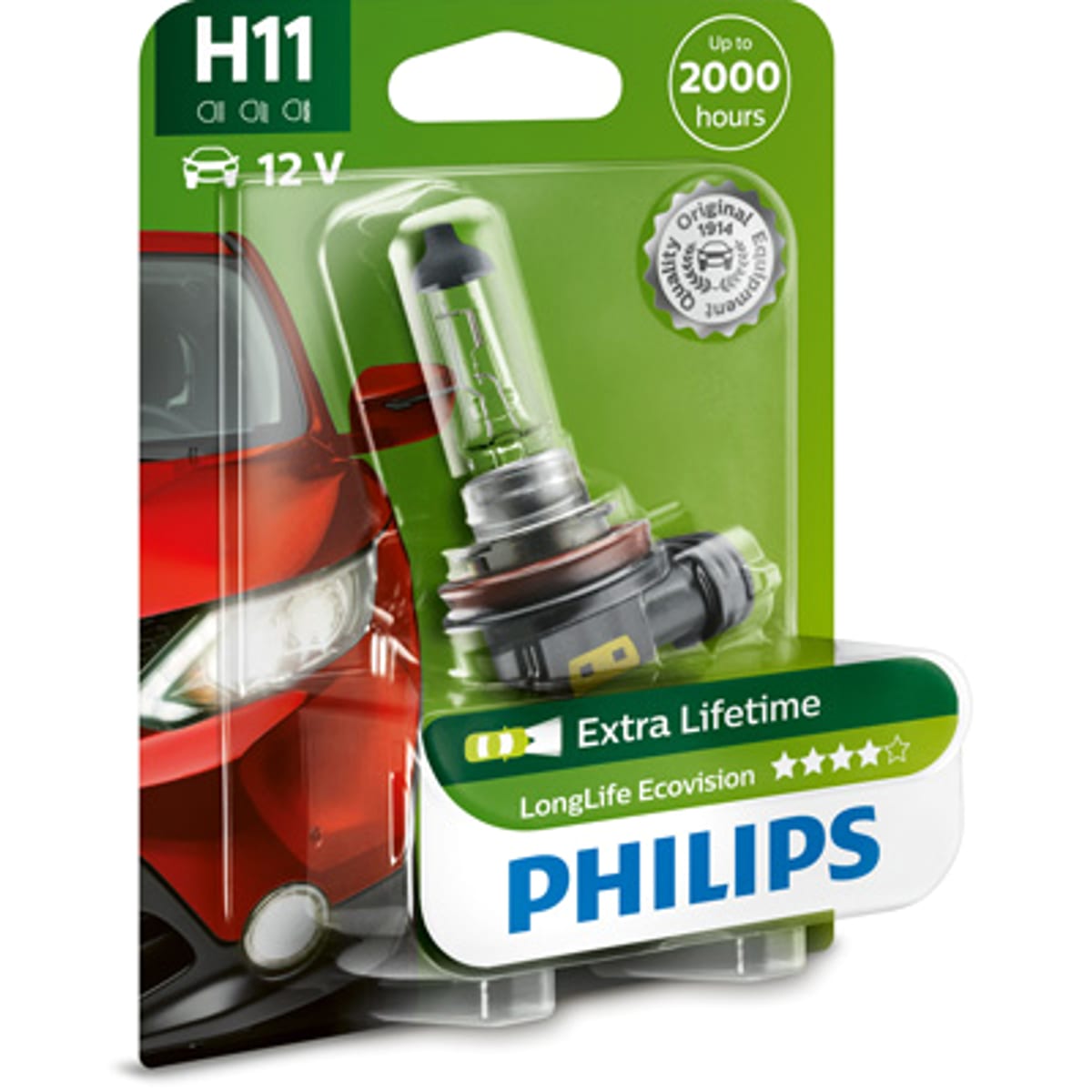 Деталь Лампа H11 12362 LLECO 12V 55W B1 PHILIPS